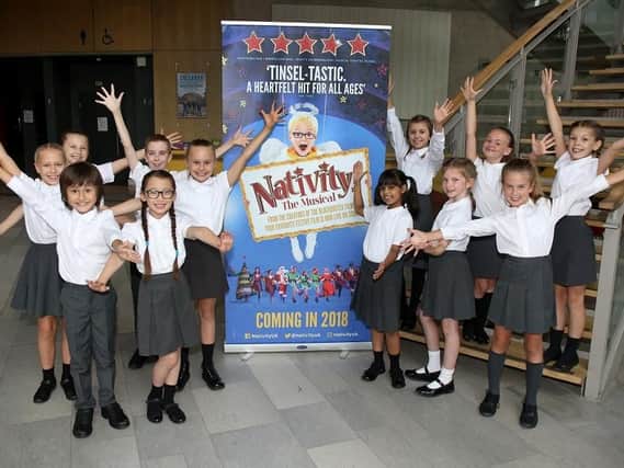 The youngsters who will appear in Nativity!