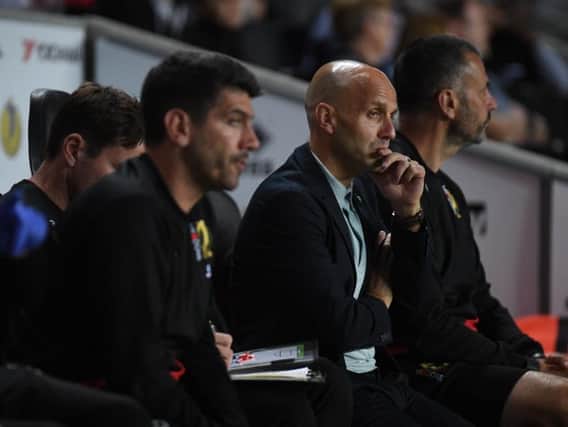 Paul Tisdale admitted he is still finding out about his side
