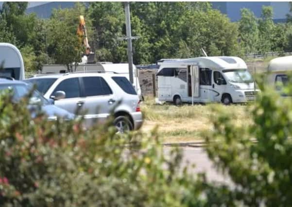 Traveller camp