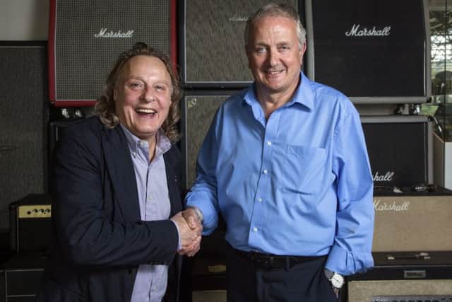 Musical union: Pete Winkelman (left) with Jon Ellery