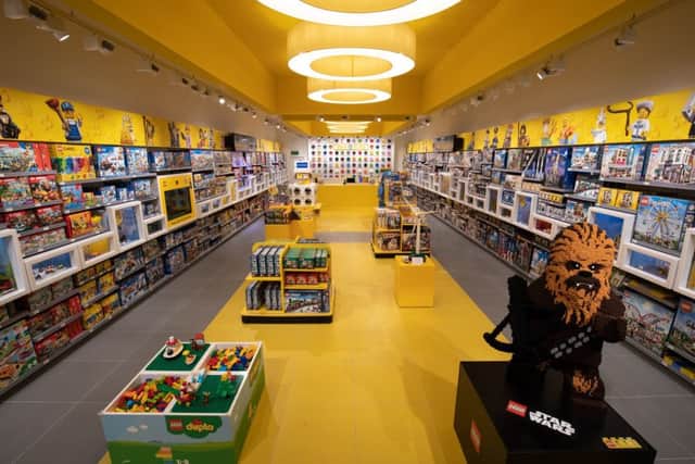 The Lego store at Intu Milton Keynes as it looks now after its refurb