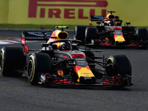Max Verstappen led home Daniel Ricciardo for third and fourth at the Japanese Grand Prix