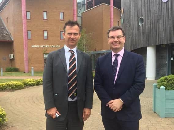 MPs Mark Lancaster and Iain Stewart