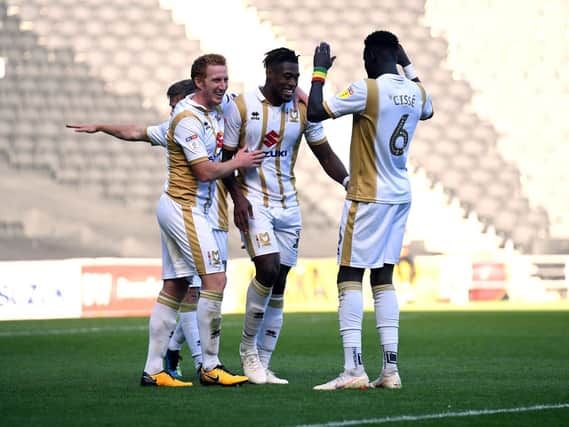 MK Dons have won their last three league games, launching them into fourth spot