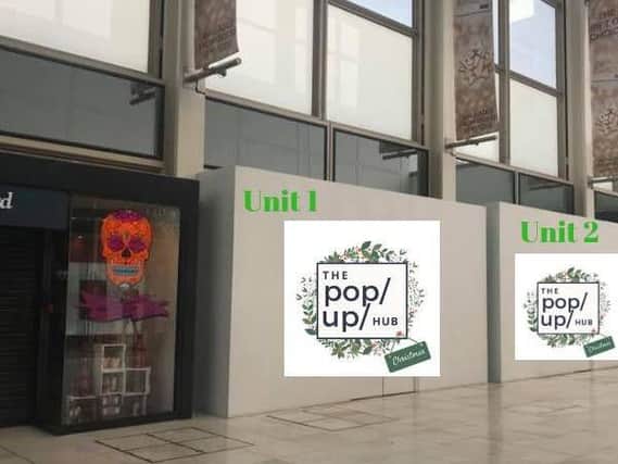 The pop-up hub will sell handcrafted, unique gifts and products