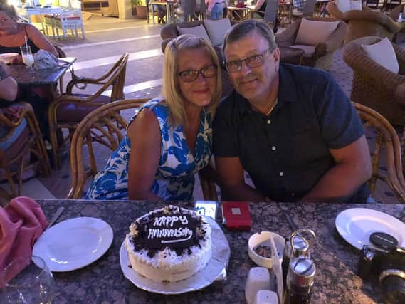 David and wife Lynda