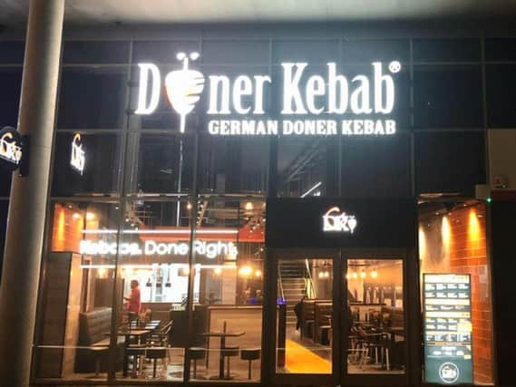 The new German Doner Kebab restaurant in Milton Keynes