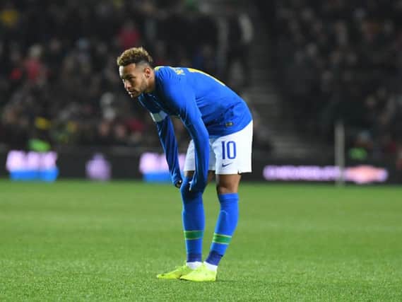 Neymar at Stadium MK | Pic: Jane Russell