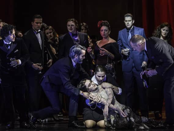 La traviata is being performed in Milton Keynes