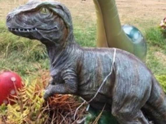 This dinosaur was stolen from the grave