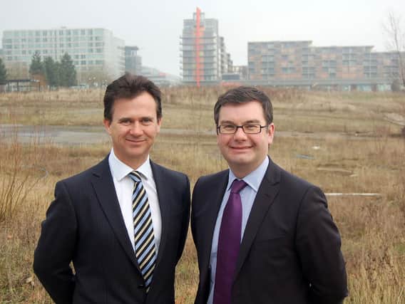 MK MPs Mark Lancaster and Iain Stewart