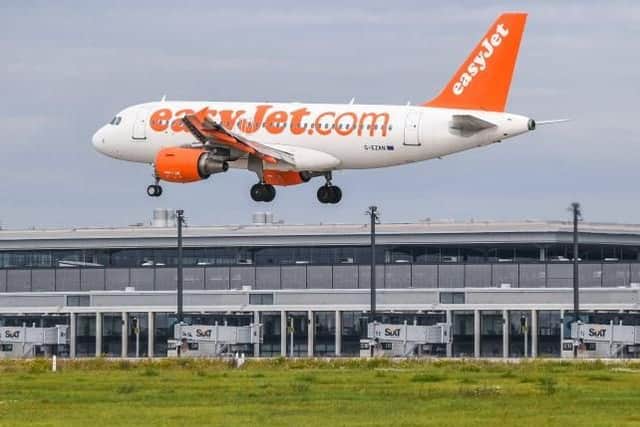 The incident took place on a flight into Luton Airport