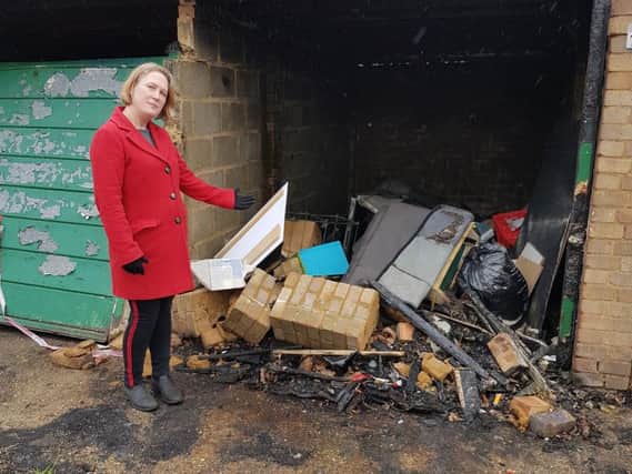 Should these garages be demolished to make way for new homes