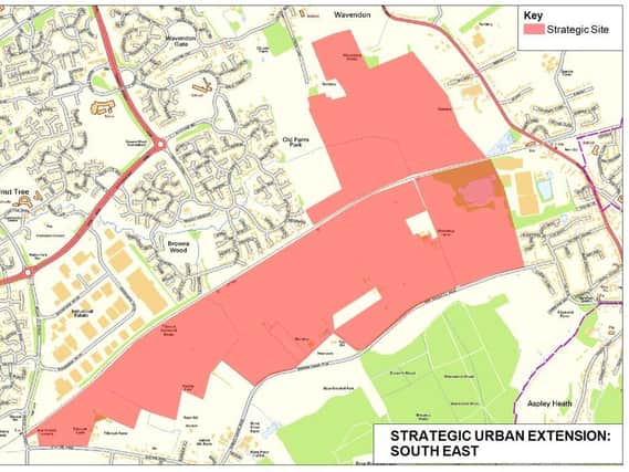 Strategic urban extension plans for MK
