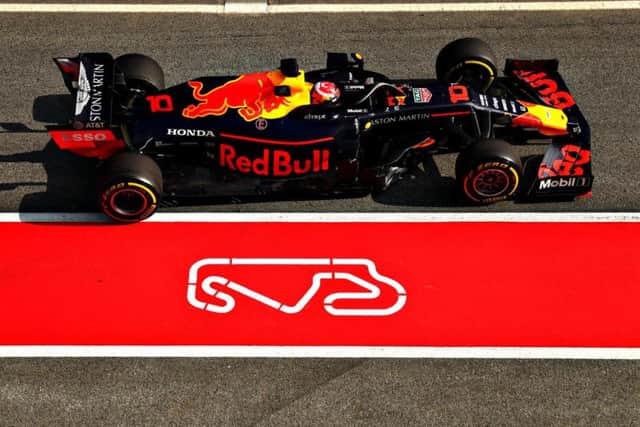 Pierre Gasly at the wheel of the RB15