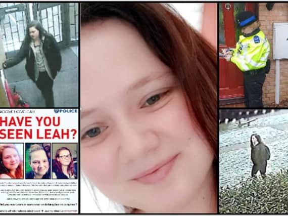 Have you seen missing Leah?