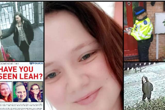 Leah Croucher has been missing for nearly three weeks
