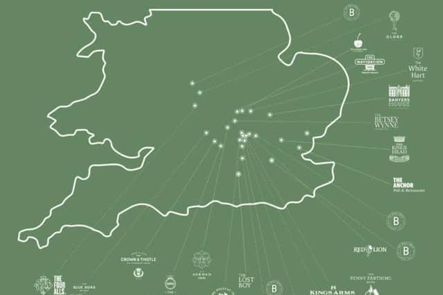 Map of Oakman venues