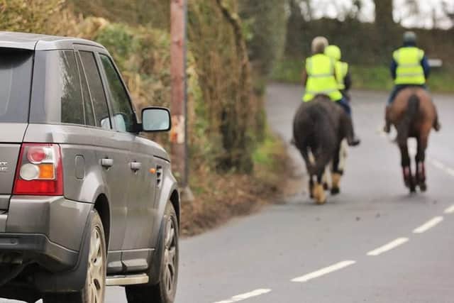 Horse riders are taking to the roads to raise awareness