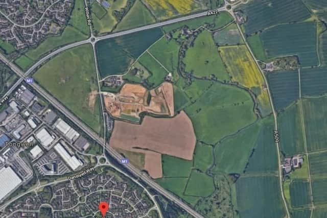 Milton Keynes East, the site has been identified for 5,000 new homes