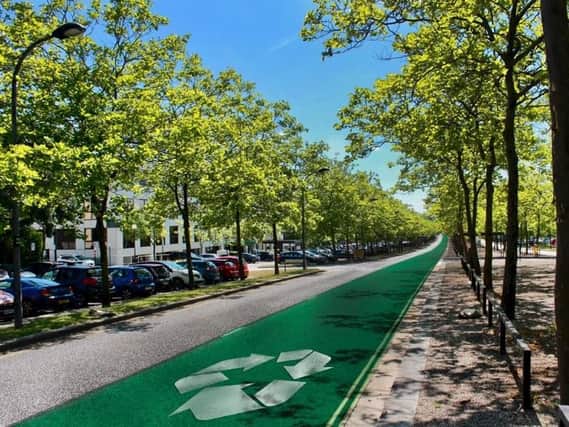 How the greenways will look