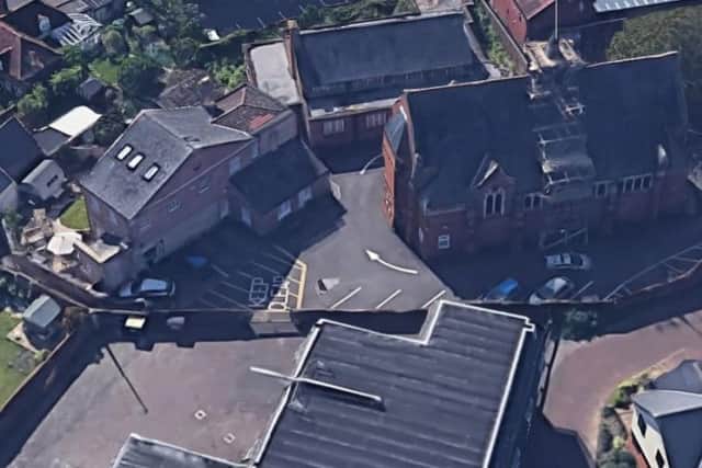 Aerial image of the URC site in Newport Pagnell