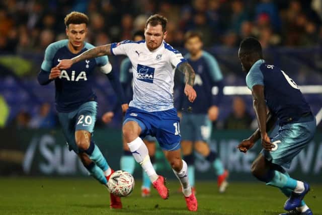 Tranmere striker James Norwood