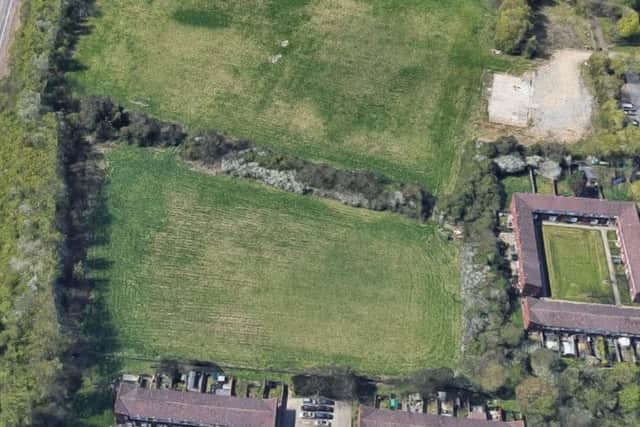 The Greenleys site, off the A5