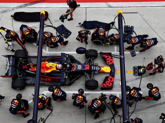 Pierre Gasly's late pit-stop earned him the fastest lap
