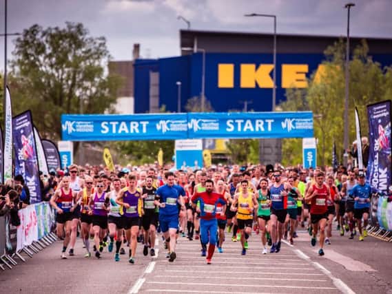 MK Marathon start. Pic: Walker McCabe Photography