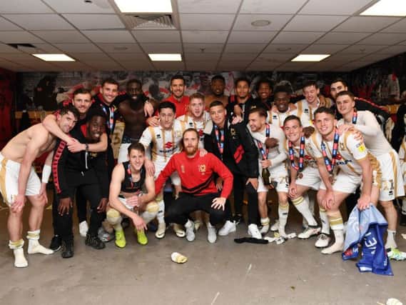 Conor McGrandles says the MK Dons dressing room is the best he has been a part of