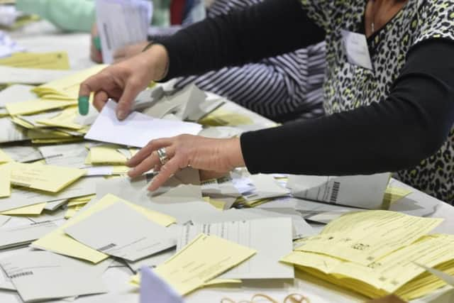 Counting votes