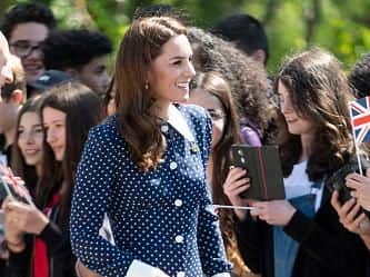 Pictures from Kate Middleton's visit to Bletchley Park in Milton Keynes