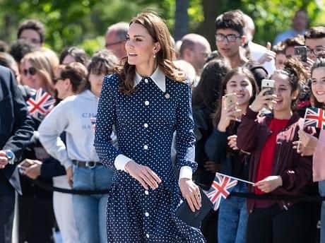Pictures from Kate Middleton's visit to Bletchley Park in Milton Keynes