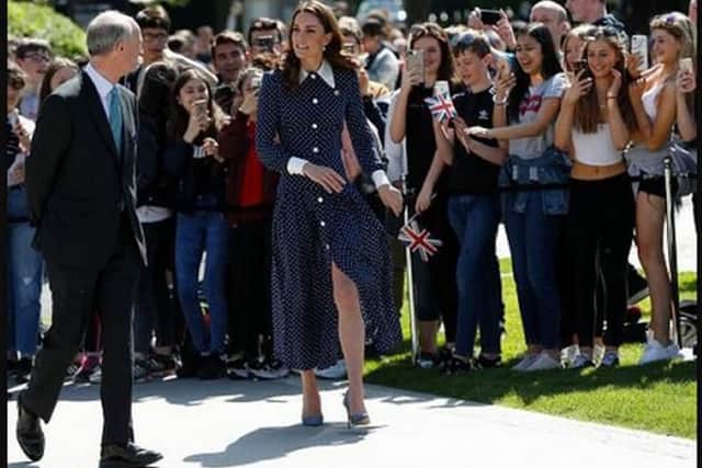 Kate Middleton visits Bletchley Park in Milton Keynes