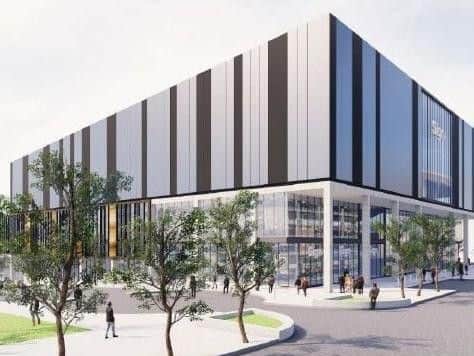 An artist's impression of the building set to replace The Point