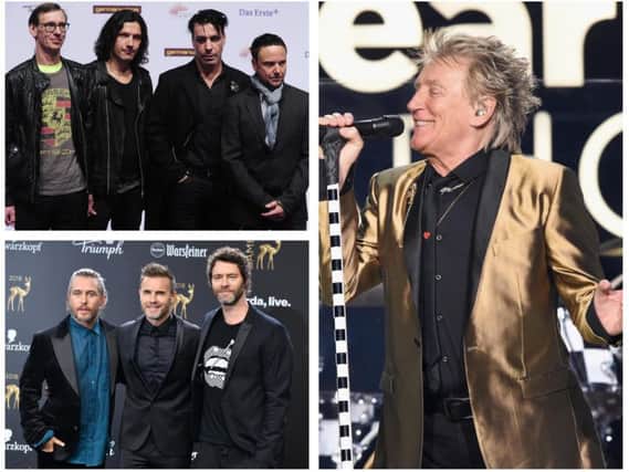 Rammstein, Take That and Rod Stewart will all perform at Stadium MK this summer