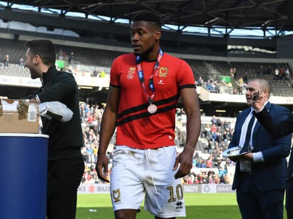Chuks Aneke has been offered a new contract at MK Dons