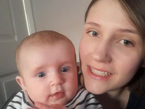 Chloe Phippards five-month-old daughter Ava will take daily doses of insulin powder to see if  it will stop her developing  diabetes.
