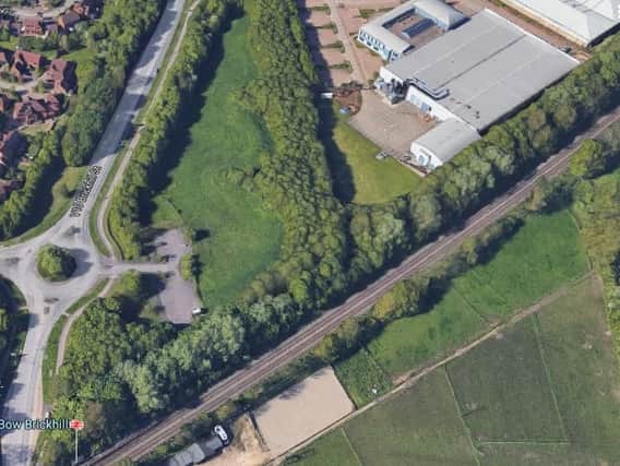 Site of the proposed car park in Tillbrook