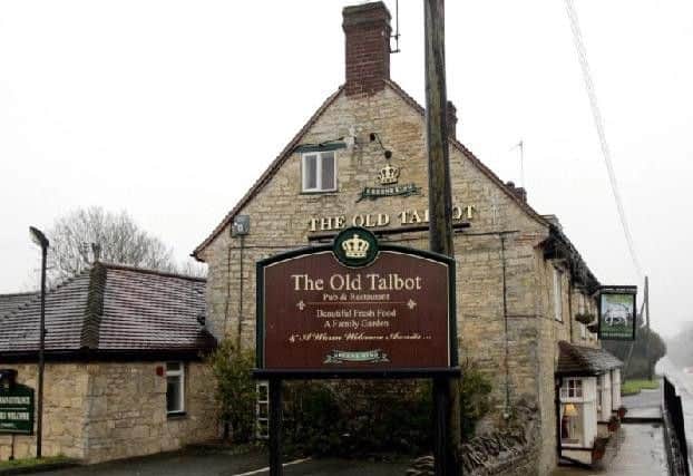 The Old Talbot in Potterspury where the attack took place