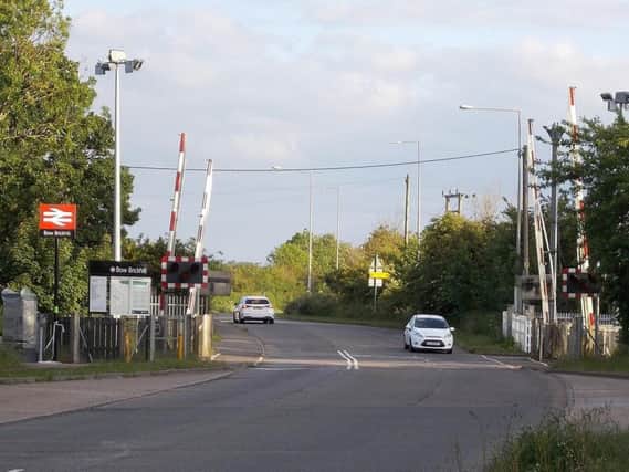Level crossing at Bow Brickhill