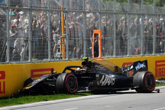 Kevin Magnussen's crash in qualifying hindered Verstappen