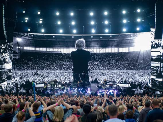 Bon Jovi on stage. Picture: David Jackson
