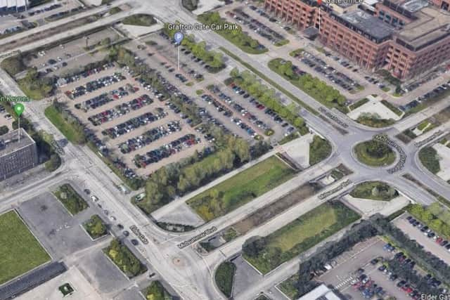 The car park site in Central MK