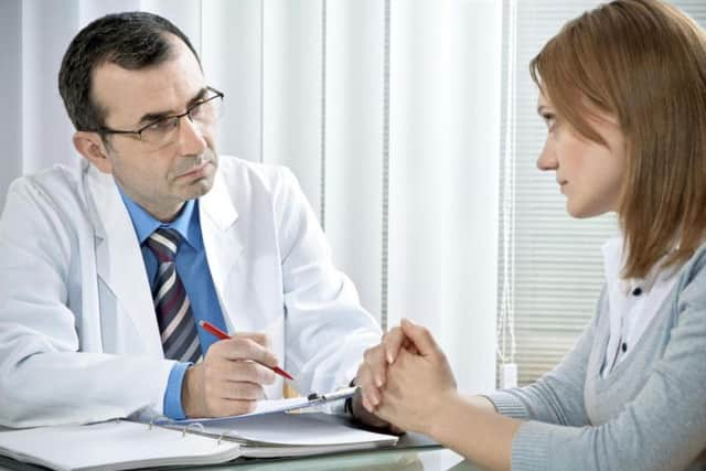 A doctor's consulting room