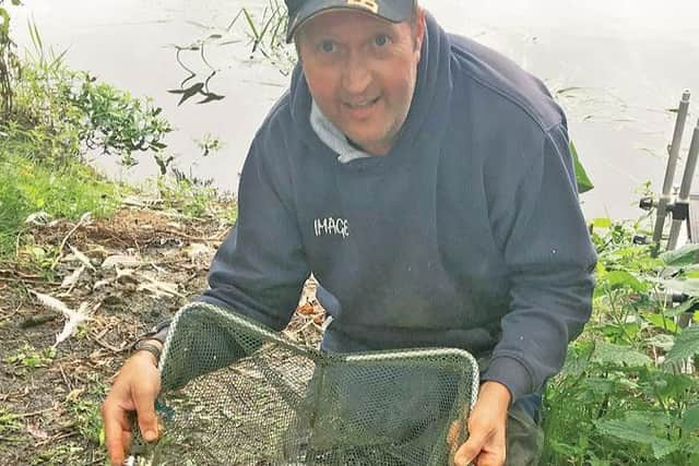 DAVE Tebbutt with 17-12 of Ouse silvers