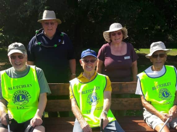 Some of the volunteers