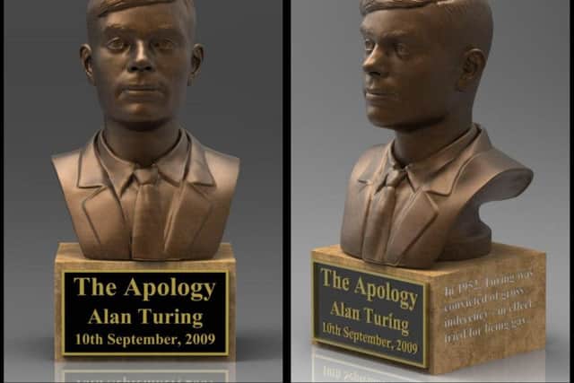 The Apology - Alan Turing statue