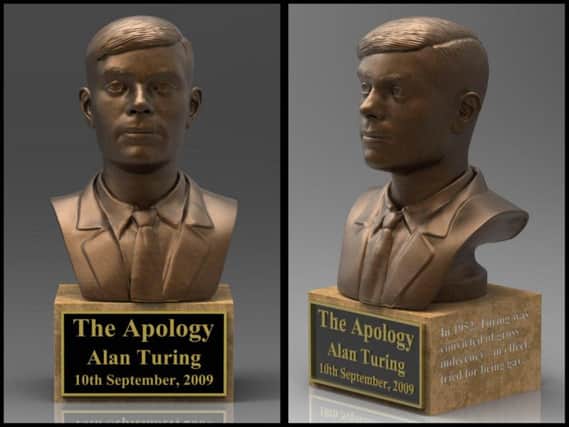 The Apology - Alan Turing statue